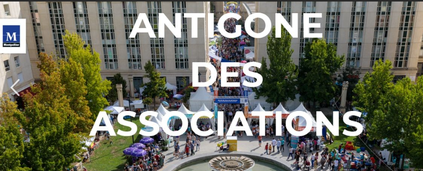 ANTIGONE DES ASSOCIATIONS A MONTPELLIER LE DIMANCHE 08 SEPTEMBRE 2024